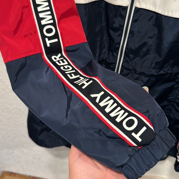 Tommy Hilfiger Colorblock Windbreaker Jacket Size Small - Picture 4 of 13